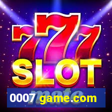 0007 game.com